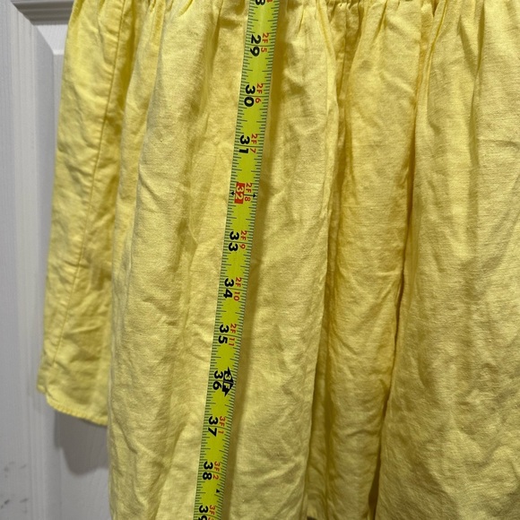 Oliver bonas yellow tiered dress Size 12 - Picture 6 of 8